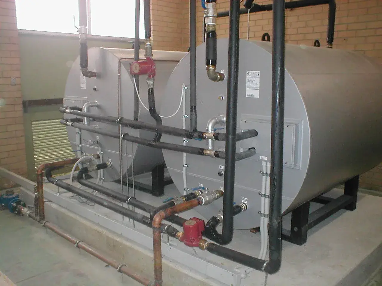 Cosmic India solar water heating and energy management project installation